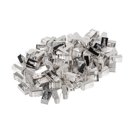 Lanberg - Network connector - RJ-45 (M) - FTP - CAT 5e (pack of 100) - 2