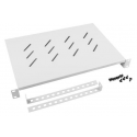 Lanberg - Rack shelf - grey, RAL 7035 - 1U - 19"