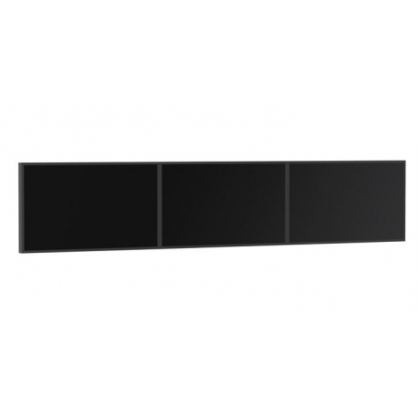 SMS Func Mounty - Mounting kit (wall bracket) for flat panel - aluminium - black - screen size: 70" - 82" - 13