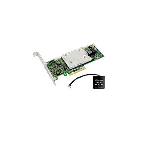 Microchip Adaptec SmartRAID 3151-4i - Storage controller (RAID) - 4 Channel - SATA 6Gb/s / SAS 12Gb/s low profile - 12 Gbit/s - RAID 0, 1, 5, 6, 10, 50, 60, 1ADM, 10ADM - PCIe 3.0 x8 - 2