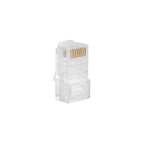 Lanberg - Network connector - RJ-45 (M) - UTP - CAT 5e (pack of 100) - 1