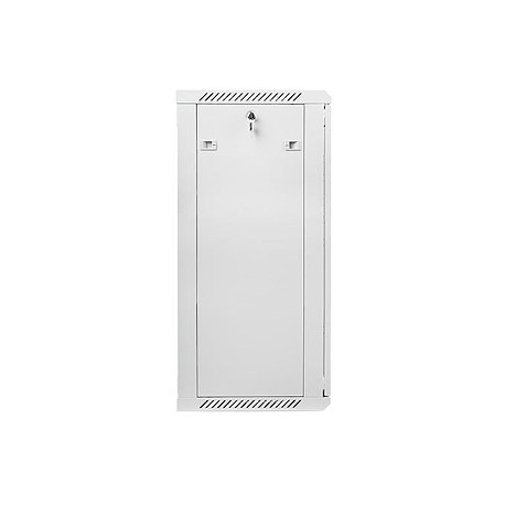Lanberg - Rack cabinet - wall mountable - grey, RAL 7035 - 22U - 19" - 4