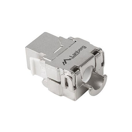 Lanberg KSF5-2000 - Modular insert - CAT 5e - FTP - RJ-45 - silver - 2