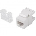 Lanberg KSU6-1000 - Modular insert - RJ-45 - white