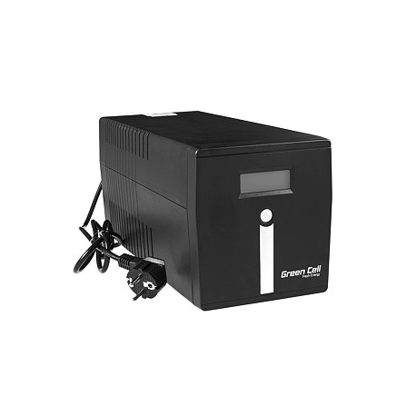 Green Cell Micropower 1000VA - UPS - AC 220/230/240 V - 600 Watt - 1000 VA 7 Ah - USB - output connectors: 4 - 0