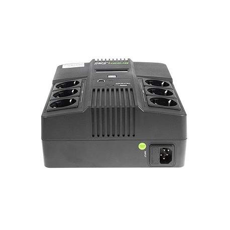 Green Cell AiO - UPS - AC 220/230/240 V - 360 Watt - 600 VA 7 Ah - USB - output connectors: 6 - 1