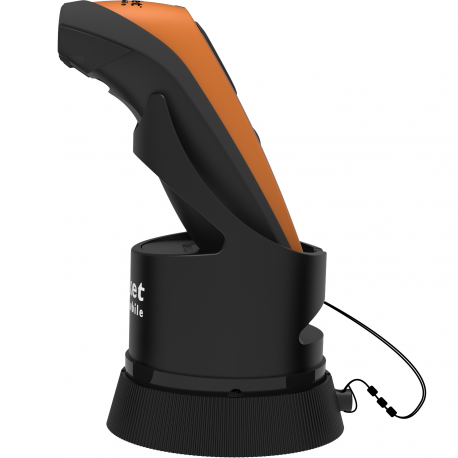 Socket Mobile Charging Dock & Security Base - Bar code scanner charging stand - black - for DuraScan D600, D700, D730, D740, D750, D760; SocketScan D790 - 0