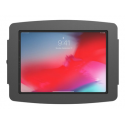 Compulocks Space iPad 10.2-inch Wall Mount Security Display Enclosure - Enclosure - for tablet - lockable - high-grade aluminium - black - screen size: 10.2" - mounting interface: 100 x 100 mm - wall-mountable - for Apple 10.2-inch iPad (7th generation, 8th generation)