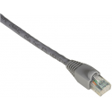Black Box GigaTrue 550 - Patch cable - RJ-45 (M) to RJ-45 (M) - 15.2 m - CAT 6 - booted, snagless, stranded - grey