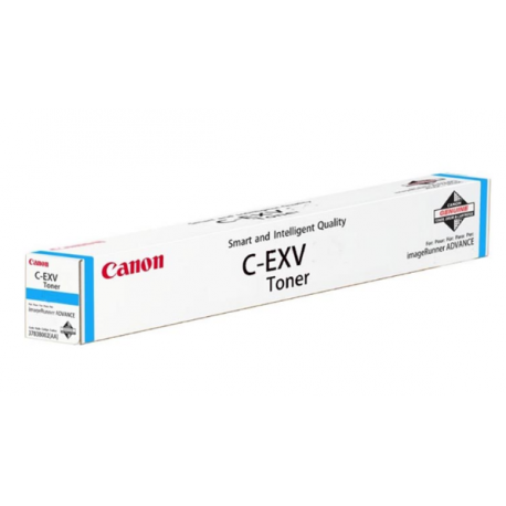 Canon C-EXV 51L C - Cyan - original - toner cartridge - for imageRUNNER ADVANCE C5535, C5540, C5550, C5560, DX C5735, DX C5740, DX C5750, DX C5760 - 0