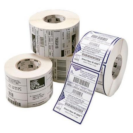 Zebra 8000T Lab Resist - Polyester - permanent acrylic adhesive - white - 22 x 18 mm 9807 label(s) (3 roll(s) x 3269) labels - 1