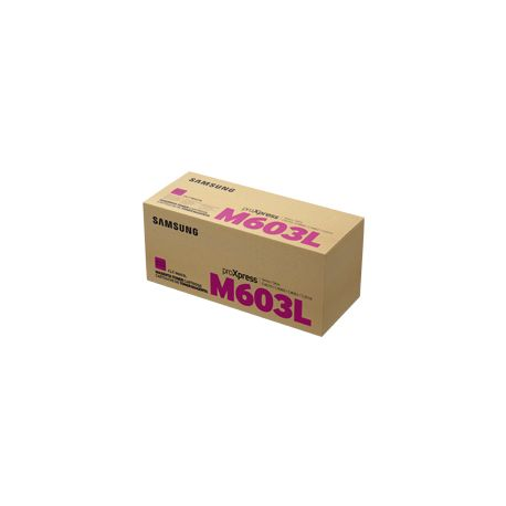 Samsung CLT-M603L - High Yield - magenta - original - toner cartridge (SU346A) - for ProXpress SL-C4010N, SL-C4010ND, SL-C4012ND, SL-C4060FX, SL-C4062FX - 6