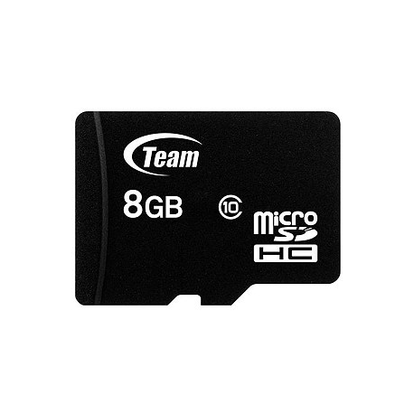 Team - Flash memory card - 8 GB - Class 10 - microSDHC - 2