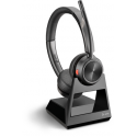 Poly Savi 7220 Office - Headset system - on-ear - DECT - wireless