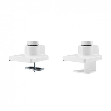 Neomounts by Newstar Select NM-D775PLUS - Mounting kit - for LCD display (full-motion) - white - screen size: 10"-49" - clamp mountable, grommet, desk-mountable - 3