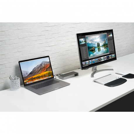 Kensington ErgoSoft Wrist Rest for Compact Keyboards - Keyboard wrist rest - 4