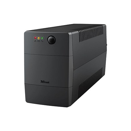 Trust Paxxon - UPS - AC 220-240 V - 480 Watt - 800 VA - 9 Ah - USB - output connectors: 2 - 0