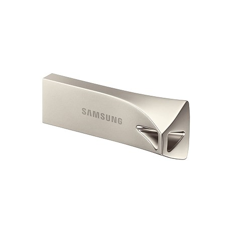 Samsung BAR Plus MUF-128BE3 - USB flash drive - 128 GB - USB 3.1 Gen 1 - champagne silver - 2