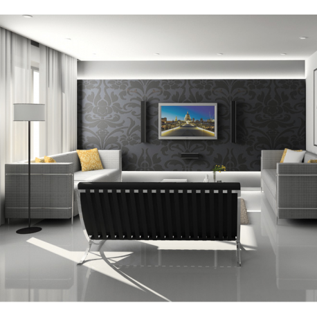 B-TECH Ventry Universal BTV510 - Mounting kit (wall mount) for flat panel - black - screen size: 22"-52" - wall-mountable - 1