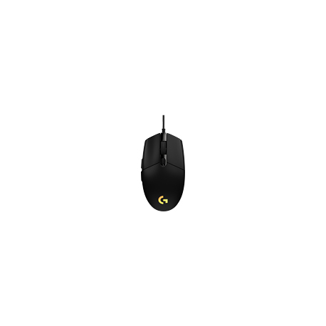 Logitech Gaming Mouse G203 LIGHTSYNC - Mouse - optical - 6 buttons - wired - USB - black - 0