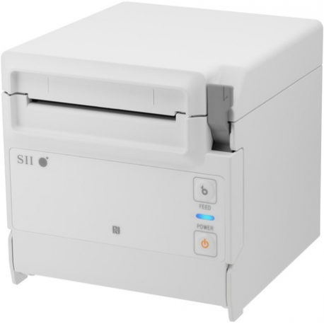 Seiko Instruments RP-F10 series - Receipt printer - thermal line - Roll (8 cm) - 203 dpi - up to 250 mm / sec - USB, USB host - cutter - white - 0