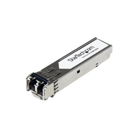 StarTech.com MSA Uncoded Compatible SFP+ Module, 10GBASE-SR, 10GbE Multi Mode (MMF) Fiber Optic Transceiver, 10GE Gigabit Ethernet SFP+, LC Connector, 300m, 850nm, DDM, Mini GBIC Module - Lifetime Warranty (SFP-10GBASE-SR-ST) - SFP+ transceiver module - 10 GigE - 10GBase-SR - LC multi-mode - up to 300 m - 850 nm - 0