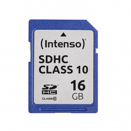 Intenso Class 10 - Flash memory card - 16 GB - Class 10 - SDHC - 1