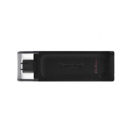 Kingston DataTraveler 70 - USB flash drive - 64 GB - USB-C 3.2 Gen 1 - 0