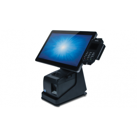 Elo mPOS Printer Stand - Printer / monitor stand - 10",15" - black - for Elo 1002L, 1502L; I-Series ESY15i2, ESY15i5 - 1