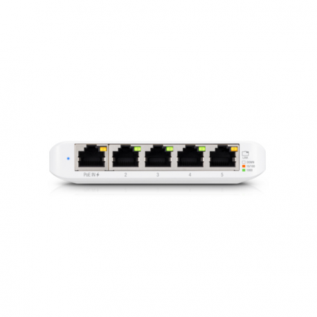 Ubiquiti UniFi Switch USW Flex Mini - Switch - smart - 4 x 10 / 100 / 1000 + 1 x 10 / 100 / 1000 (PoE+) - desktop - PoE+ - 1