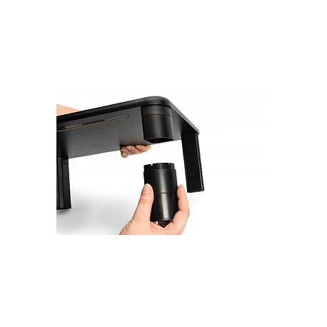 DIGITUS Ergonomic Monitor Riser - Stand - for Monitor - black - 5