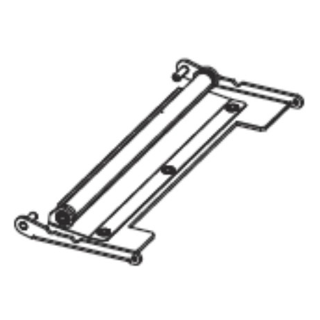 Zebra - Peel bracket assembly - for Zebra ZE500-4 - 2