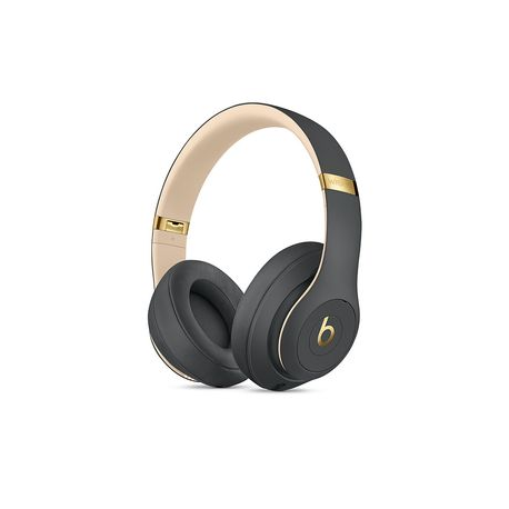 Beats Studio3 Wireless - The Beats Skyline Collection - headphones with mic - full size - Bluetooth - wireless - active noise cancelling - noise isolating - shadow grey - for iPad / iPhone / iPod / TV / Watch - 0