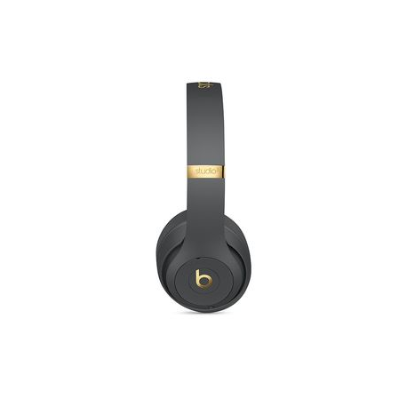Beats Studio3 Wireless - The Beats Skyline Collection - headphones with mic - full size - Bluetooth - wireless - active noise cancelling - noise isolating - shadow grey - for iPad / iPhone / iPod / TV / Watch - 1