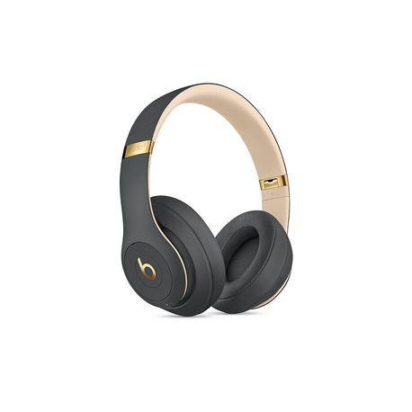 Beats Studio3 Wireless - The Beats Skyline Collection - headphones with mic - full size - Bluetooth - wireless - active noise cancelling - noise isolating - shadow grey - for iPad / iPhone / iPod / TV / Watch - 4