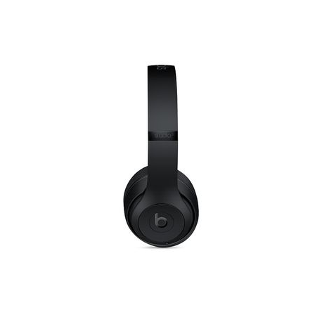 Beats Studio3 Wireless - Headphones with mic - full size - Bluetooth - wireless - active noise cancelling - noise isolating - matte black - for iPad / iPhone / iPod / TV / Watch - 1