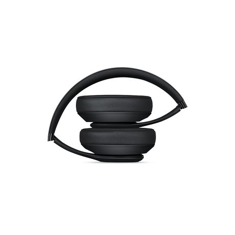 Beats Studio3 Wireless - Headphones with mic - full size - Bluetooth - wireless - active noise cancelling - noise isolating - matte black - for iPad / iPhone / iPod / TV / Watch - 2