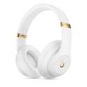 Beats Studio3 Wireless - Headphones with mic - full size - Bluetooth - wireless - active noise cancelling - noise isolating - white - for iPad / iPhone / iPod / TV / Watch