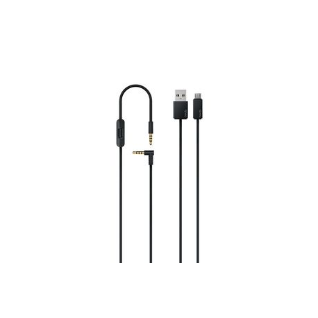 Beats Studio3 Wireless - Headphones with mic - full size - Bluetooth - wireless - active noise cancelling - noise isolating - white - for iPad / iPhone / iPod / TV / Watch - 5