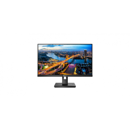 Philips B Line 242B1 - LED monitor - 24" (23.8" viewable) - 1920 x 1080 Full HD (1080p) @ 75 Hz - IPS - 250 cd / m² - 1000:1 - 4 ms - HDMI, DVI-D, VGA, DisplayPort - speakers - black texture - 5