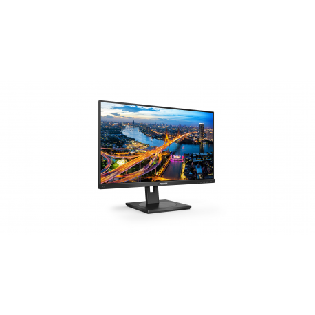 Philips B Line 242B1 - LED monitor - 24" (23.8" viewable) - 1920 x 1080 Full HD (1080p) @ 75 Hz - IPS - 250 cd / m² - 1000:1 - 4 ms - HDMI, DVI-D, VGA, DisplayPort - speakers - black texture - 9