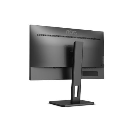 AOC Q24P2Q - LED monitor - 23.8" - 2560 x 1440 1440p (Quad HD) @ 75 Hz - IPS - 250 cd/m² - 1000:1 - 4 ms - HDMI, VGA, DisplayPort - speakers - black - 4