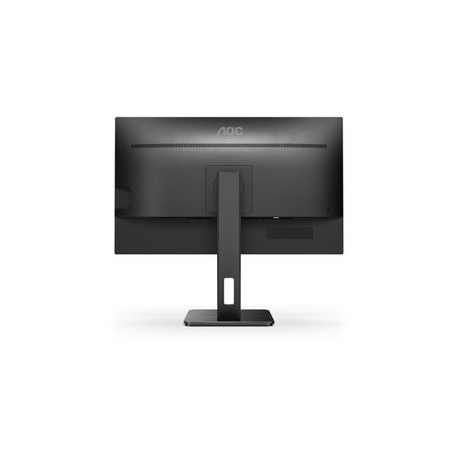 AOC 27P2Q - LED monitor - 27" - 1920 x 1080 Full HD (1080p) @ 75 Hz - IPS - 250 cd / m² - 1000:1 - 4 ms - HDMI, DVI, DisplayPort, VGA - speakers - black - 10