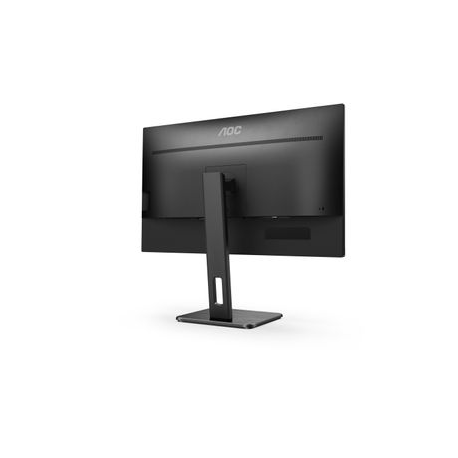 AOC 27P2Q - LED monitor - 27" - 1920 x 1080 Full HD (1080p) @ 75 Hz - IPS - 250 cd / m² - 1000:1 - 4 ms - HDMI, DVI, DisplayPort, VGA - speakers - black - 12