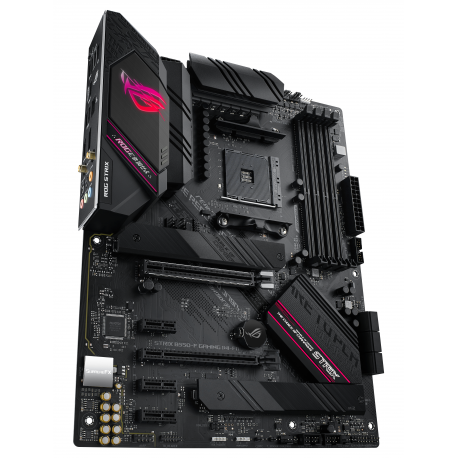 ASUS ROG STRIX B550-F GAMING - Motherboard - ATX - Socket AM4 - AMD B550 Chipset - USB-C Gen2, USB 3.2 Gen 1, USB 3.2 Gen 2 - 2.5 Gigabit LAN - onboard graphics (CPU required) - HD Audio (8-channel) - 16