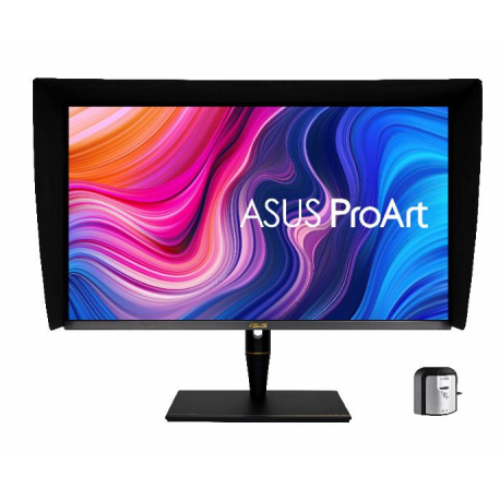 ASUS ProArt PA32UCX-PK - LED monitor - 32" - 3840 x 2160 4K @ 65 Hz - IPS - 1200 cd / m² - 1000:1 - HDR10 - 5 ms - 3xHDMI, DisplayPort, Thunderbolt 3 - speakers - black - with X-Rite i1 Display Pro - 0