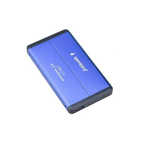 Gembird EE2-U3S-2 - Storage enclosure - 2.5" - SATA 3Gb / s - USB 3.0 - black - 1