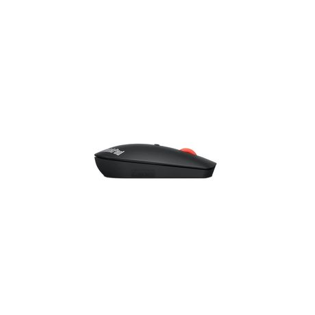 Lenovo ThinkPad Silent - Mouse - right and left-handed - blue optical - 3 buttons - wireless - Bluetooth 5.0 - iron grey - retail - for ThinkCentre M80t Gen 3; ThinkCentre neo 50; ThinkPad T14s Gen 3; V50t Gen 2-13 - 2