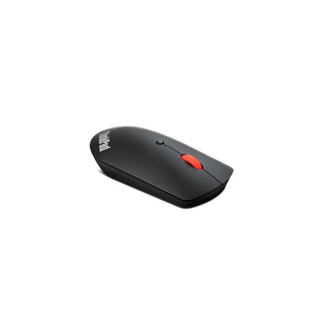 Lenovo ThinkPad Silent - Mouse - right and left-handed - blue optical - 3 buttons - wireless - Bluetooth 5.0 - iron grey - retail - for ThinkCentre M80t Gen 3; ThinkCentre neo 50; ThinkPad T14s Gen 3; V50t Gen 2-13 - 3