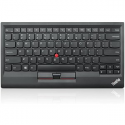 Lenovo ThinkPad TrackPoint Keyboard II - Keyboard - with Trackpoint - wireless - 2.4 GHz, Bluetooth 5.0 - US / Europe - key switch: Scissor-Key - pure black - for IdeaPad 3 14; 3 15IML05; ThinkPad L13 Gen 2; Yoga 7 14; Yoga Slim 7 Pro 14ACH5 OD